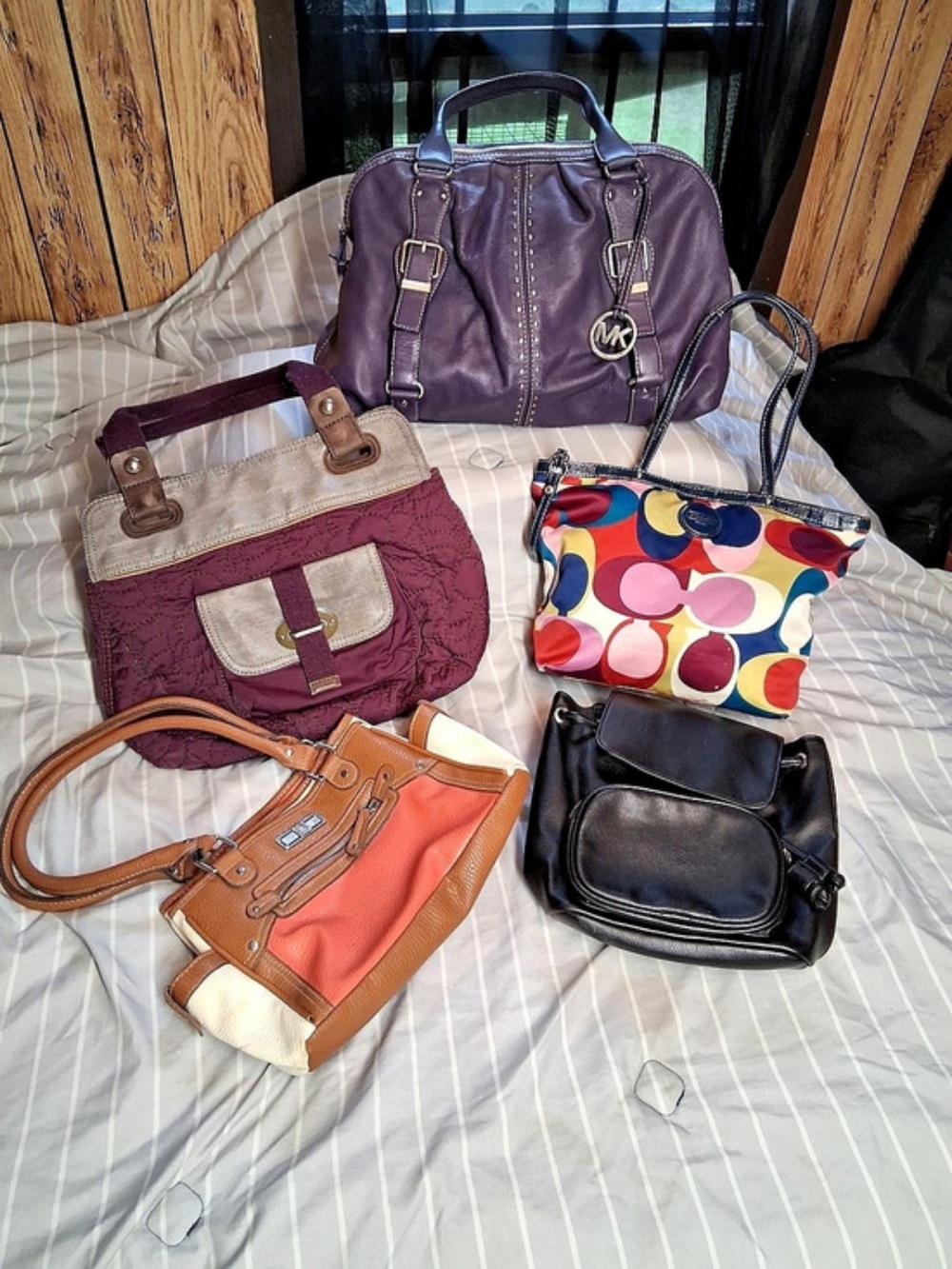 This Five BAG Bundle With MK Coach Bags